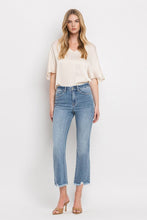 Load image into Gallery viewer, VERVET by Flying Monkey High Rise Crop Flare Jeans