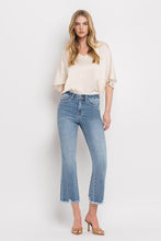 Load image into Gallery viewer, VERVET by Flying Monkey High Rise Crop Flare Jeans