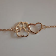 Load image into Gallery viewer, Hollow Pet Paw Footprint Necklaces 10E-J007