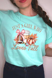 Girl Loves Fall Graphic Tee