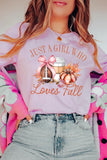 Girl Loves Fall Graphic Tee