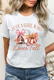 Girl Loves Fall Graphic Tee