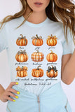 Fruits of The Spirit Christian Pumpkin Graphic Tee