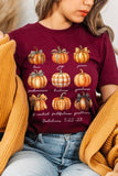 Fruits of The Spirit Christian Pumpkin Graphic Tee