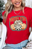 Happy Fall Y'all Graphic Tee