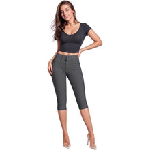 Load image into Gallery viewer, Women's Butt Lift V2 Super Comfy Stretch Denim Shorts Capri, Size 13, 9F-194B004