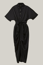 Load image into Gallery viewer, Nuvi Apparel Satin wrap dress