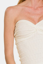 Load image into Gallery viewer, Zenana Ruched Twisted Sweetheart Neck Top