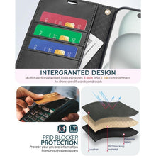 Load image into Gallery viewer, iPhone 16, 6.1" Wallet Case, PU Leather Crossbody, Kickstand, 20M-175PH017