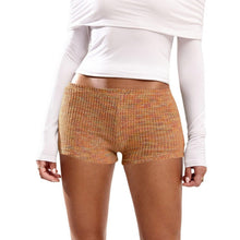 Load image into Gallery viewer, Y2k Knit Low Rise Mini Shorts, SIZE XL, 5G-178B001