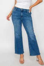 Load image into Gallery viewer, bytos Full Size Cat&#39;s Whiskers Mid Rise Ankle Jeans