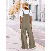 Load image into Gallery viewer, Corduroy Overalls Adjustable Straps Baggy Wide Leg Jumpsuit, Large, 15C-161J001