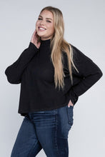 Load image into Gallery viewer, Ambiance Apparel Plus Drop Shoulder Long Sleeve Top