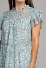 Load image into Gallery viewer, Nuvi Apparel Tiered chiffon blouse