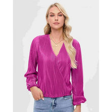 Load image into Gallery viewer, Long Lantern Sleeve Shirts Dressy Casual Loose Fit Top, MEDIUM, 1CC-136t