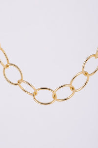 Lilou Chain bracelet and necklace set - gold