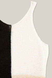 Nuvi Apparel Color blocked cami top