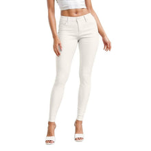 Load image into Gallery viewer, Off-White Hyper Ultra Stretch Comfy Skinny Leg Casual Pants, MEDIUM, 8N-146B009