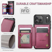 Load image into Gallery viewer, IPhone 17 Pro Max Wallet Case With Card Holder, 20G-183PH001
