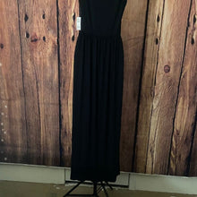 Load image into Gallery viewer, Elegant Black Sleeveless Maxi Dress, XS, 3C-142D005