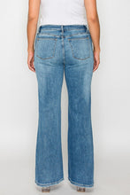 Load image into Gallery viewer, bytos Full Size Cat&#39;s Whiskers Mid Rise Bootcut Jeans