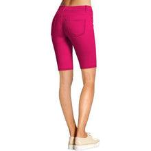 Load image into Gallery viewer, Ultra Stretch Perfectly Shaping Skinny Bermuda Shorts, 1X, 2C-1013B001 132