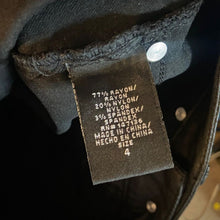 Load image into Gallery viewer, 1822 Denim Black Skinny Jeans, Size 4, 3A-126B001