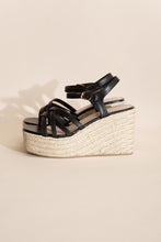 Load image into Gallery viewer, WEBSTER-3 WEDGE SANDAL PLATFORM HEELS