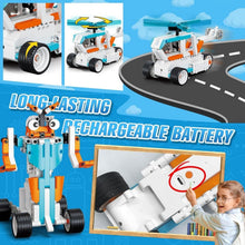 Load image into Gallery viewer, STEM Robot Building Kit, 12-in-1 Building Robot &amp; Remote Control, SL3-6174TOY001
