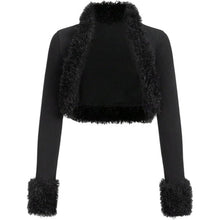 Load image into Gallery viewer, Faux Fur Open Front Coat, Small, 22H196T002