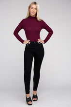 Load image into Gallery viewer, Ambiance Apparel Long-Sleeve Turtleneck Bodysuit