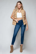 Load image into Gallery viewer, Snobbish Zip Up Turtleneck Vest with Pockets