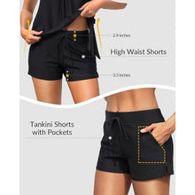 Load image into Gallery viewer, Two Piece Tummy Control Bathing Suit Swimwear, XL, 23H-200Swim003