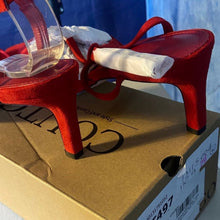 Load image into Gallery viewer, Elegant Red Women's Heels, sz 8.5, 5A-1311s004