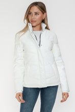Load image into Gallery viewer, Snobbish Pocketed Zip Up Turtleneck Puffer Jacket