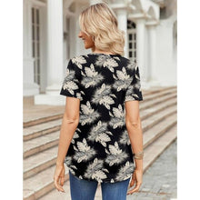 Load image into Gallery viewer, Henley V-Neck Tshirt, MEDIUM, 5N-146T005