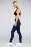 Ambiance Apparel Active Leggings Featuring Concealed Pockets