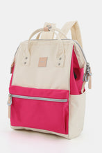 Load image into Gallery viewer, Himawari Water Resistant Canvas Backpack Bag with Side Pockets