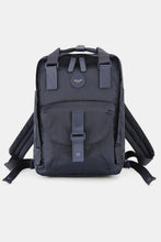 Load image into Gallery viewer, Himawari Contrast Waterproof Canvas Backpack Bag with Round Label