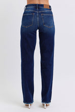 Load image into Gallery viewer, Judy Blue Full Size Raw Hem Straight Leg Jeans