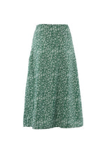 Load image into Gallery viewer, Nuvi Apparel Floral midi skirt with slit