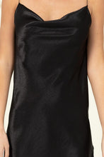 Load image into Gallery viewer, HYFVE SOMEWHERE TO GO COWL NECK MINI DRESS