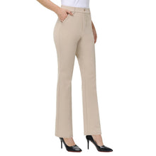 Load image into Gallery viewer, Stretchy Straight Leg Dress Work Khaki Pants, Size 2, 22J-197B005