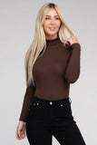 Ambiance Apparel Long-Sleeve Turtleneck Bodysuit