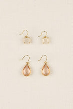 Load image into Gallery viewer, Lilou Stone earring set