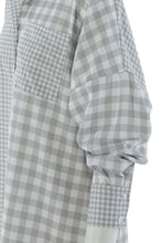 Load image into Gallery viewer, Nuvi Apparel Plaid shirt with a pocket