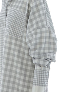 Nuvi Apparel Plaid shirt with a pocket