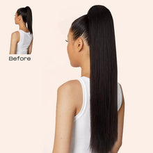 Load image into Gallery viewer, 28" Ponytail Extensions Drawstring Long Straight, 19D-182H002