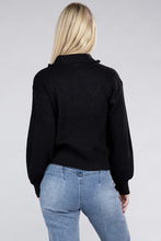 Load image into Gallery viewer, Ambiance Apparel Easy-Wear Half-Zip Pullover