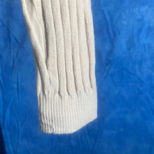 Load image into Gallery viewer, Beige Ribbed Turtleneck Sweater sz XL, 3E-128T004